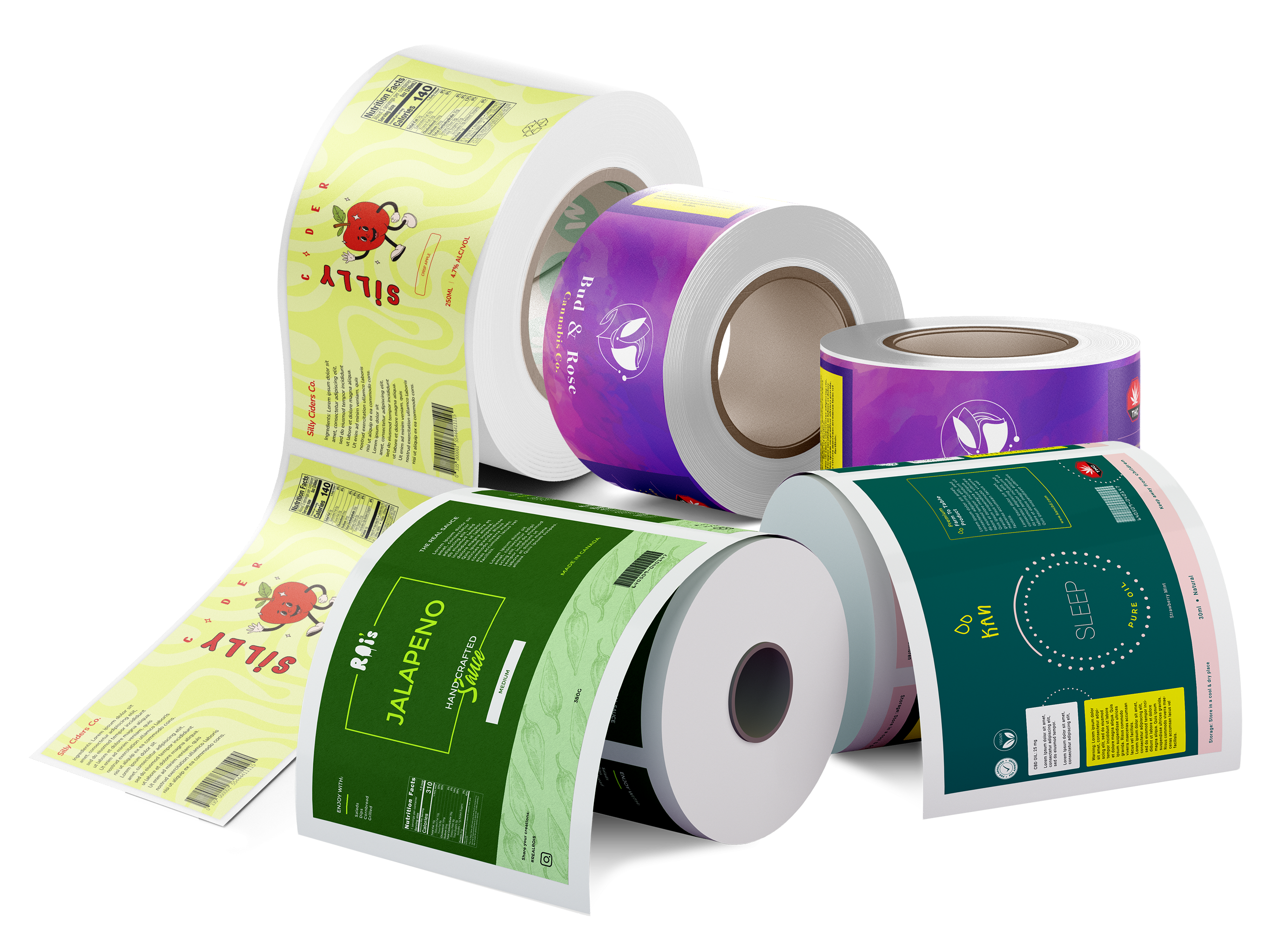 Storing Pressure Sensitive Label Rolls Www.labelingsystems.com