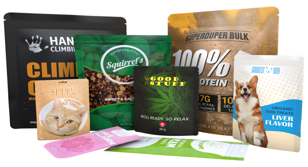 Custom Pouches and Flexible Packaging