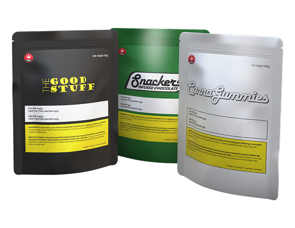 Cannabis Pouches and Flexible Packaging
