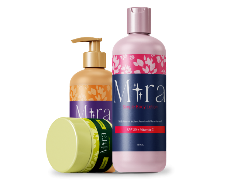 BOPP Labels on Self-Care Products