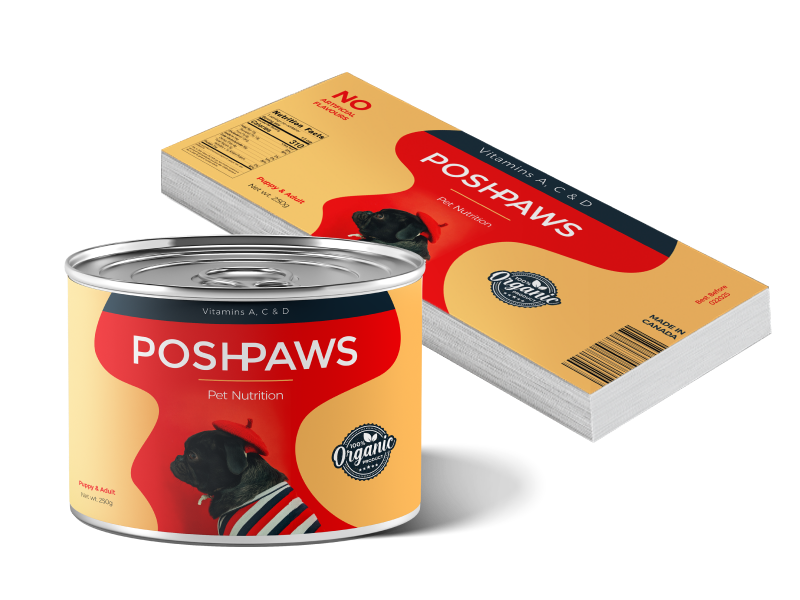 Paper Cut and Stack Labels for Sustainability